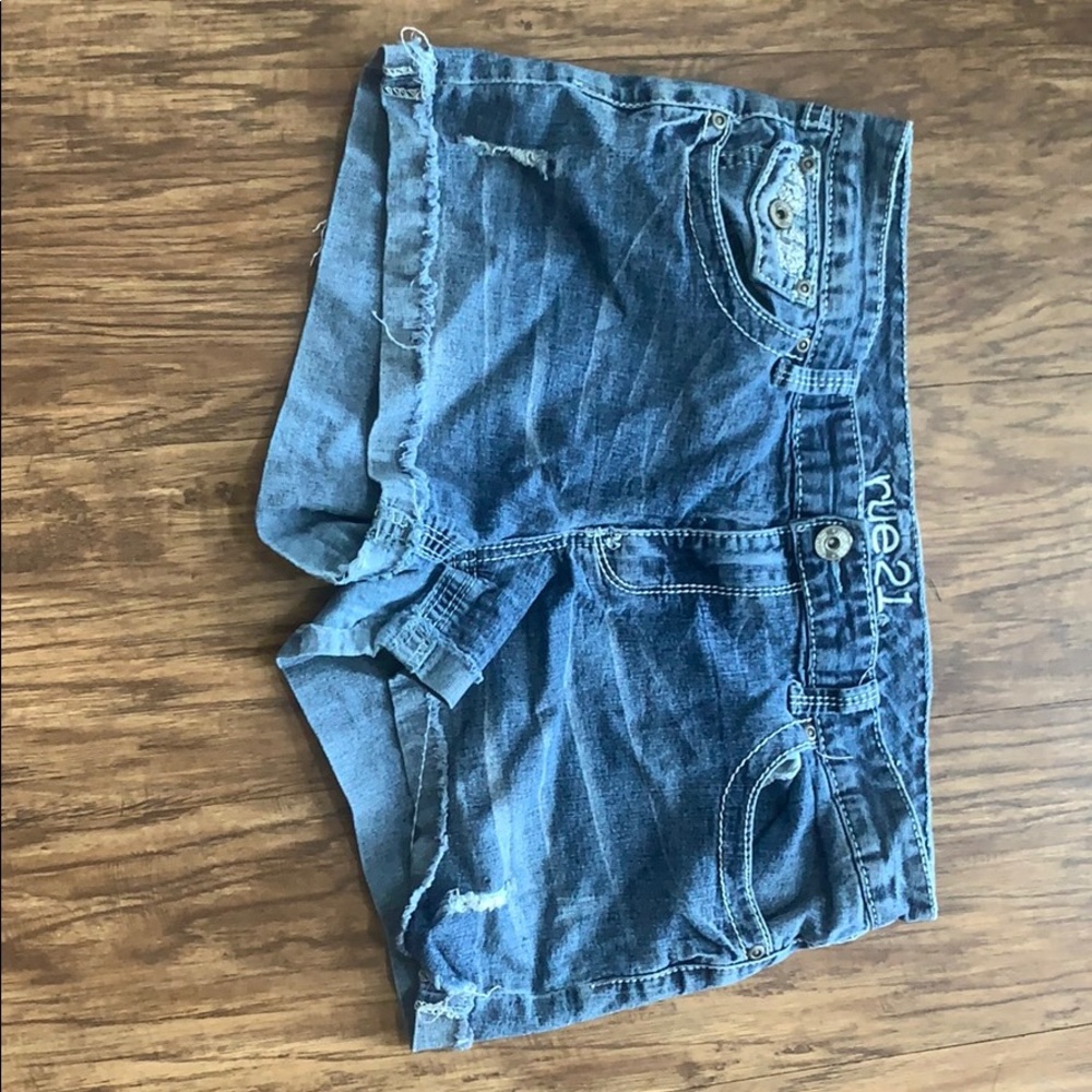 Jean shorts